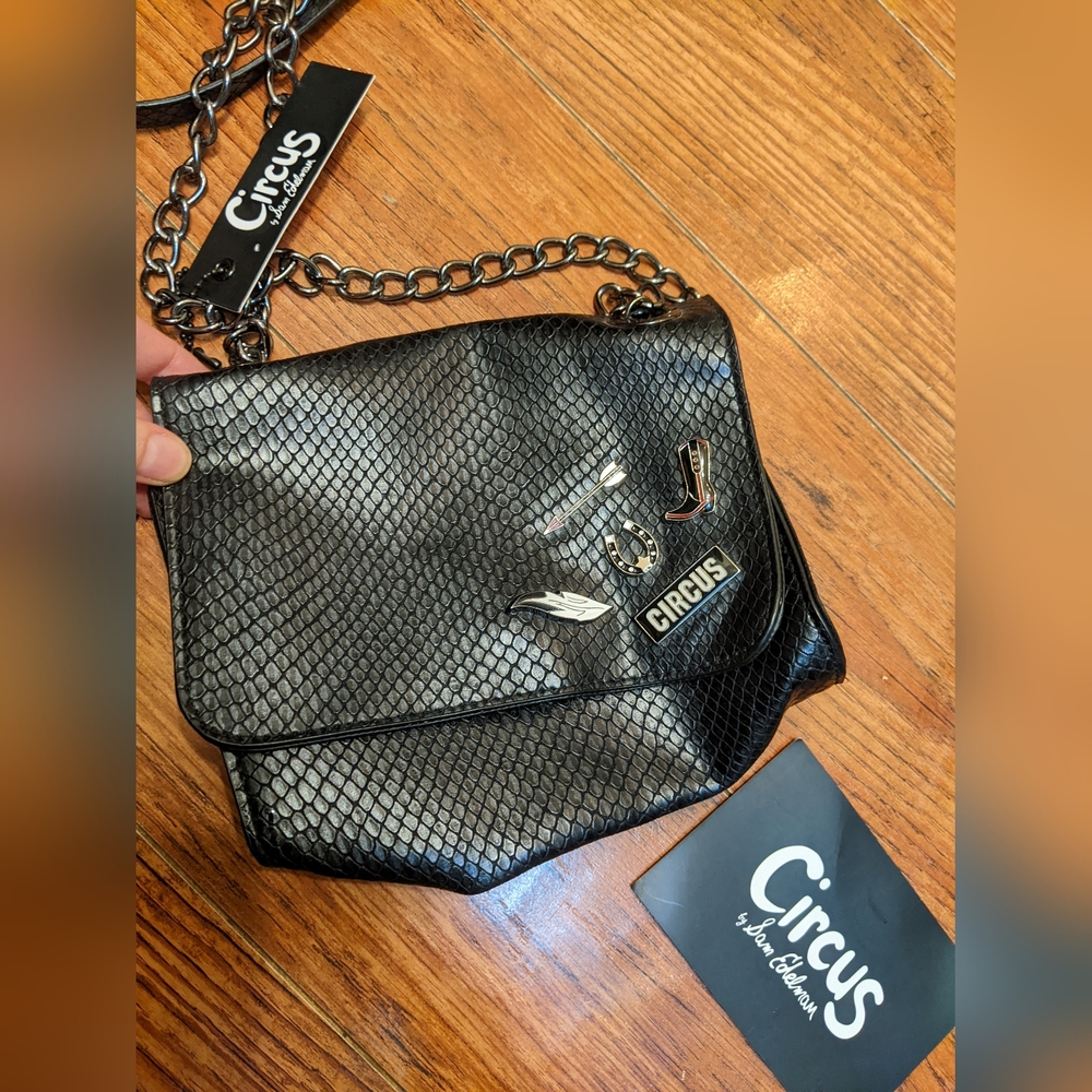 Sam Edelman faux snake mini crossbody